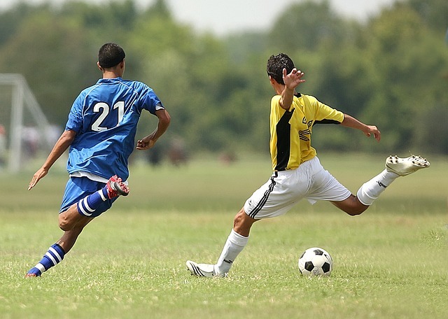 Tir de football : Sollicitation des abdominaux