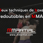 Deux techniques de boxe redoutables en MMA